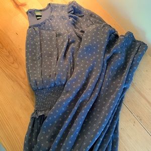 COPY - wild fable blue floral dress